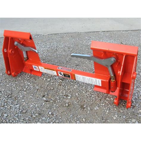 la1002 pin on to skid steer adapter|kubota la650 to skid steer adapter.